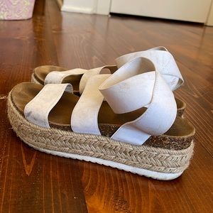 Steve Madden Kimmie Sandals in white
